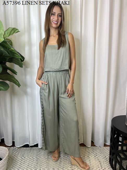 NOELLE LINEN COORDINATES