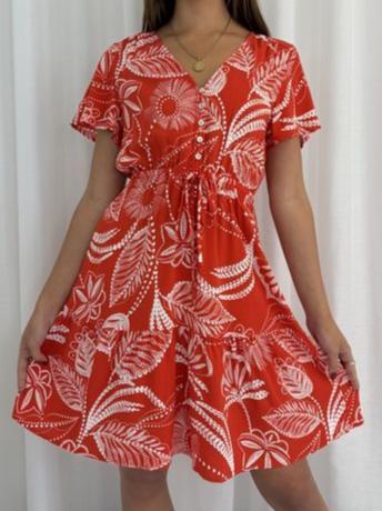 THE LITTLE RED MINI DRESS