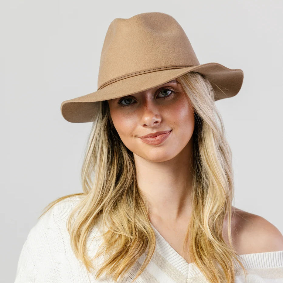 #Alpine Felt Fedora Hat