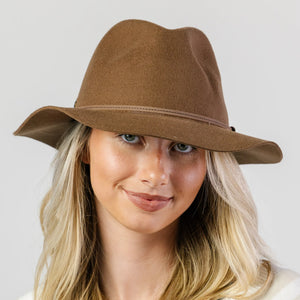 #Alpine Felt Fedora Hat