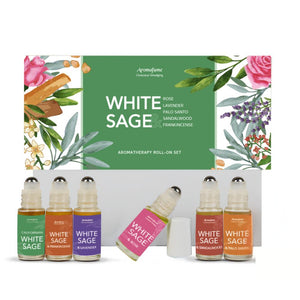 White Sage Aromatherapy Set Of 6 Roll On
