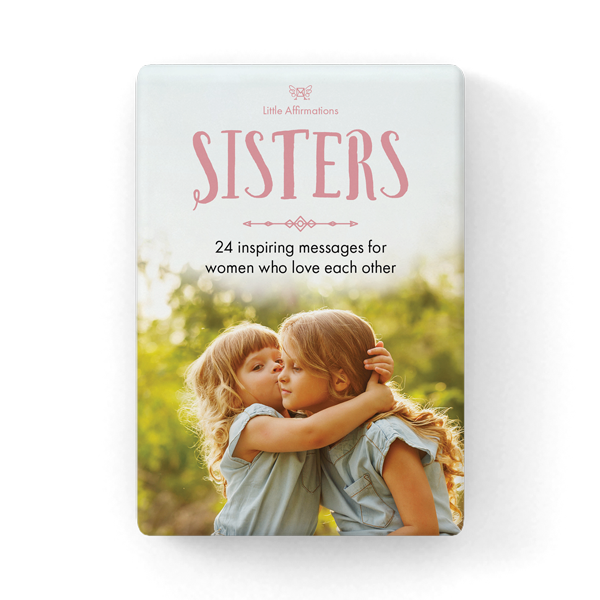 BOXED AFFIRMATION CARDS SISTER