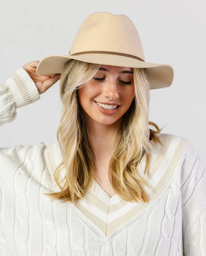 #Alpine Felt Fedora Hat