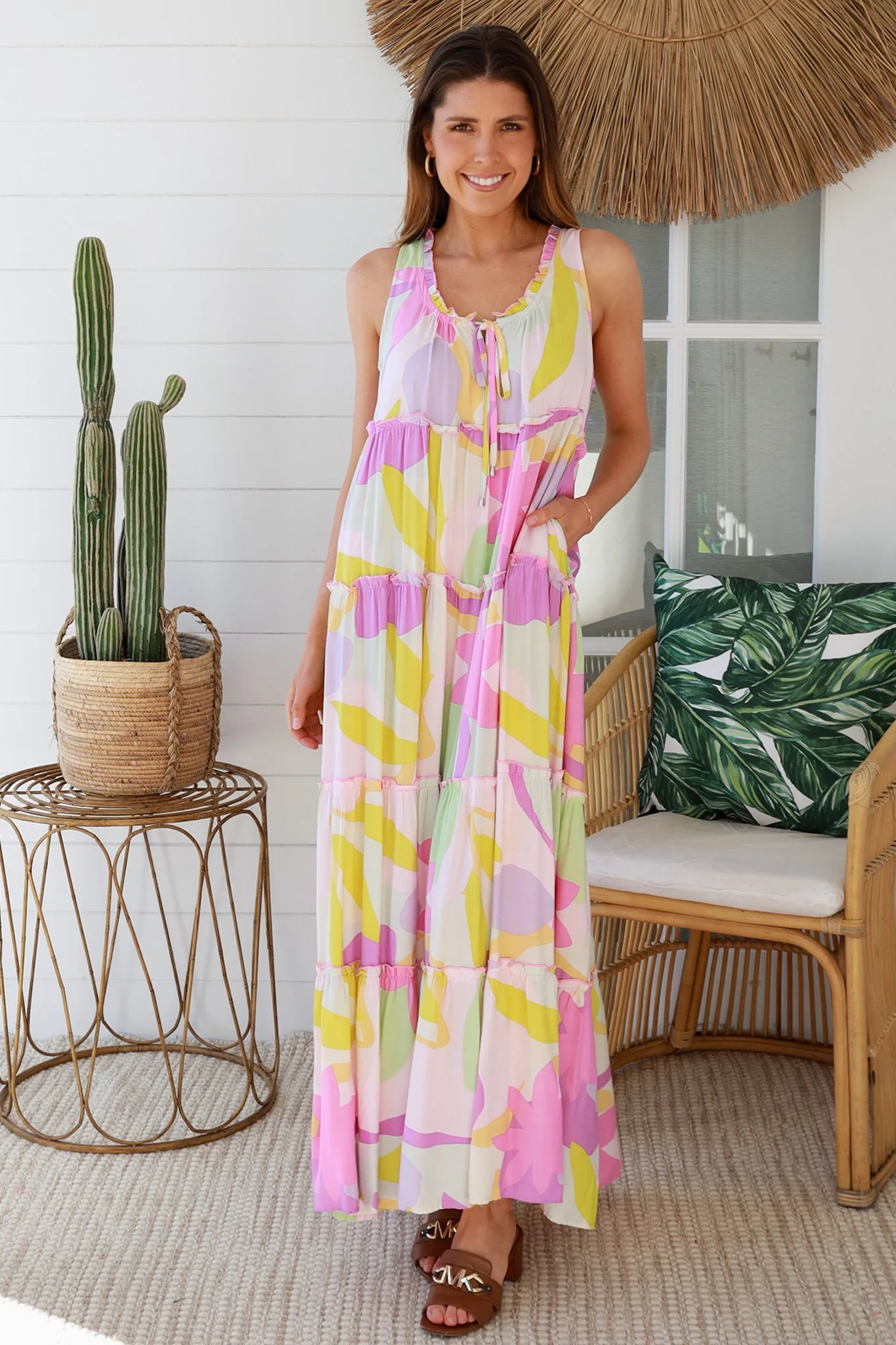 Diana Sleeveless Maxi Dress