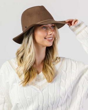 #Alpine Felt Fedora Hat