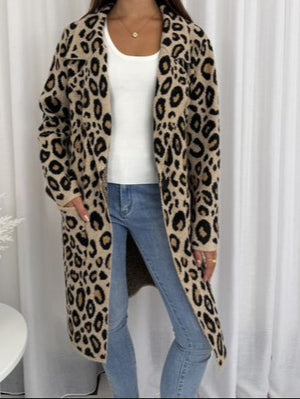 #Lennox Leopard Print Jacket