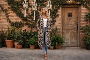 #Lennox Leopard Print Jacket