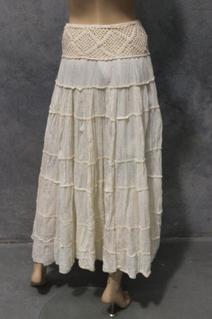 Crochet Yoke Tier Skirt