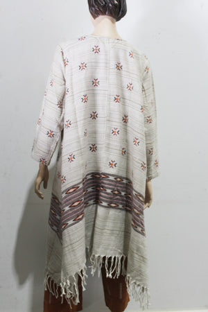 #Rustic Viscose Button Up Shrug