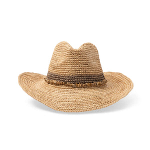 Straw Crystal Beach Hat