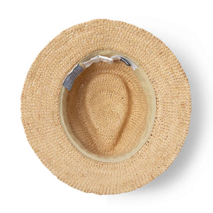 Natural Weaved Hat With Gems