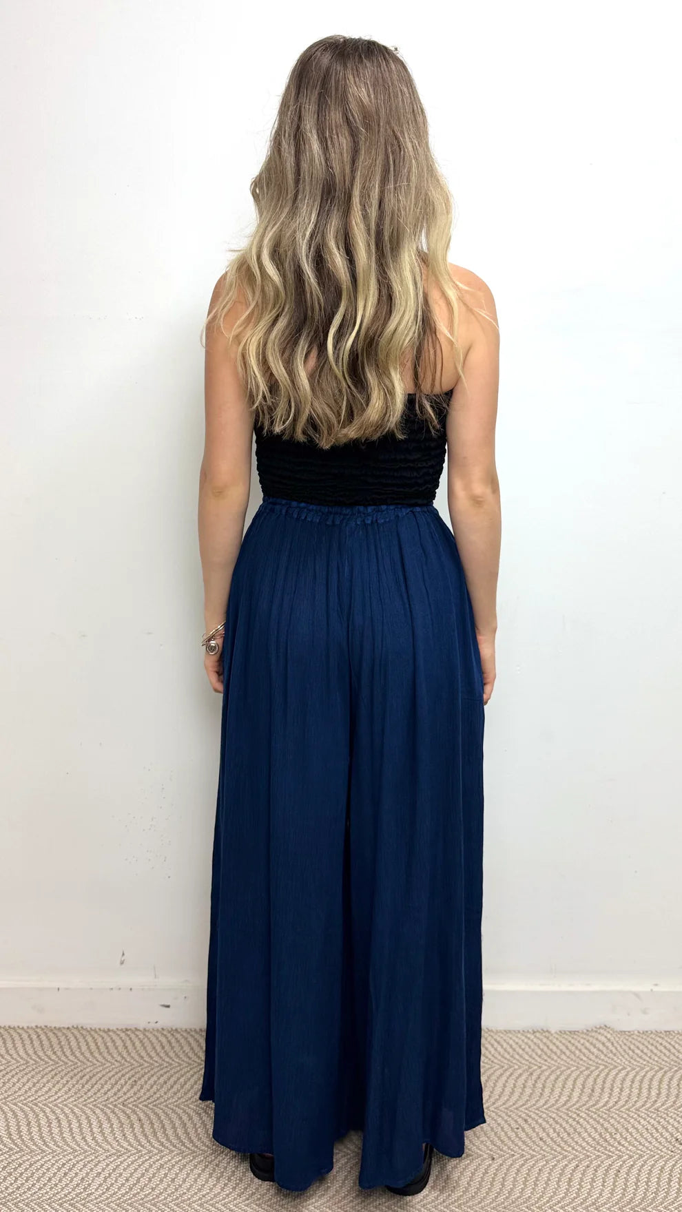 Rowan Wide Leg Crepe Pants