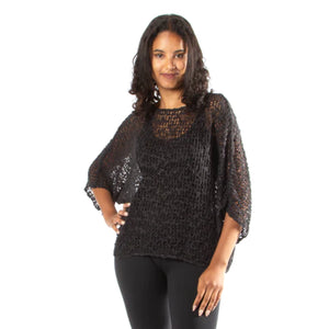 Poncho Pillow Box Knit Top