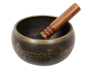 Buddha Gold Singing Bowl 14cm