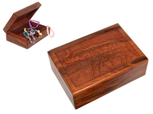 Wooden Box Carved