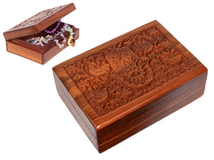 Wooden Box Carved
