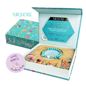 Turquoise Bracelet & Tray Set