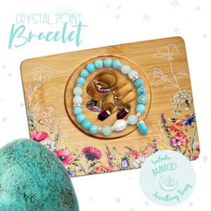 Turquoise Bracelet & Tray Set