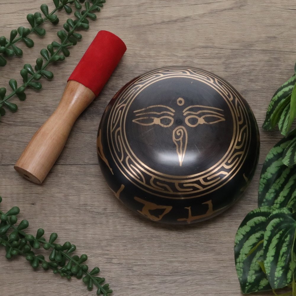 Yoga Brass Buddha Singing Bowl 12cm