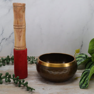 9.5cm Brass Buddha Singing Bowl