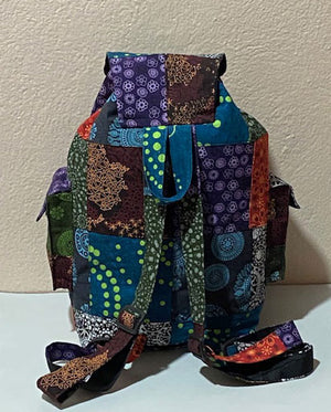 Cotton Patchwork Rucksack