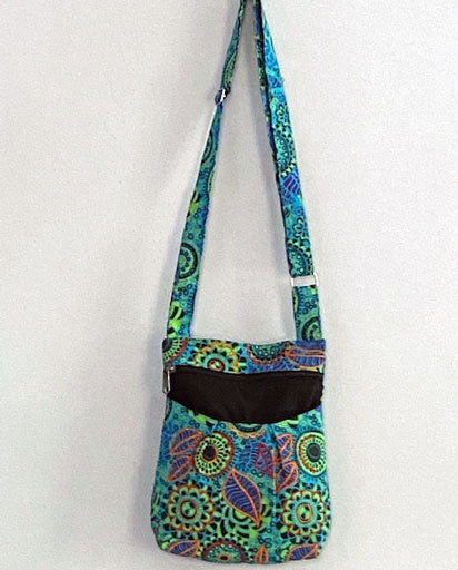 Leaf Embroidery Cotton Bag