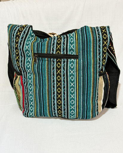 Moon & Mushroom Embroidery Cotton Bag