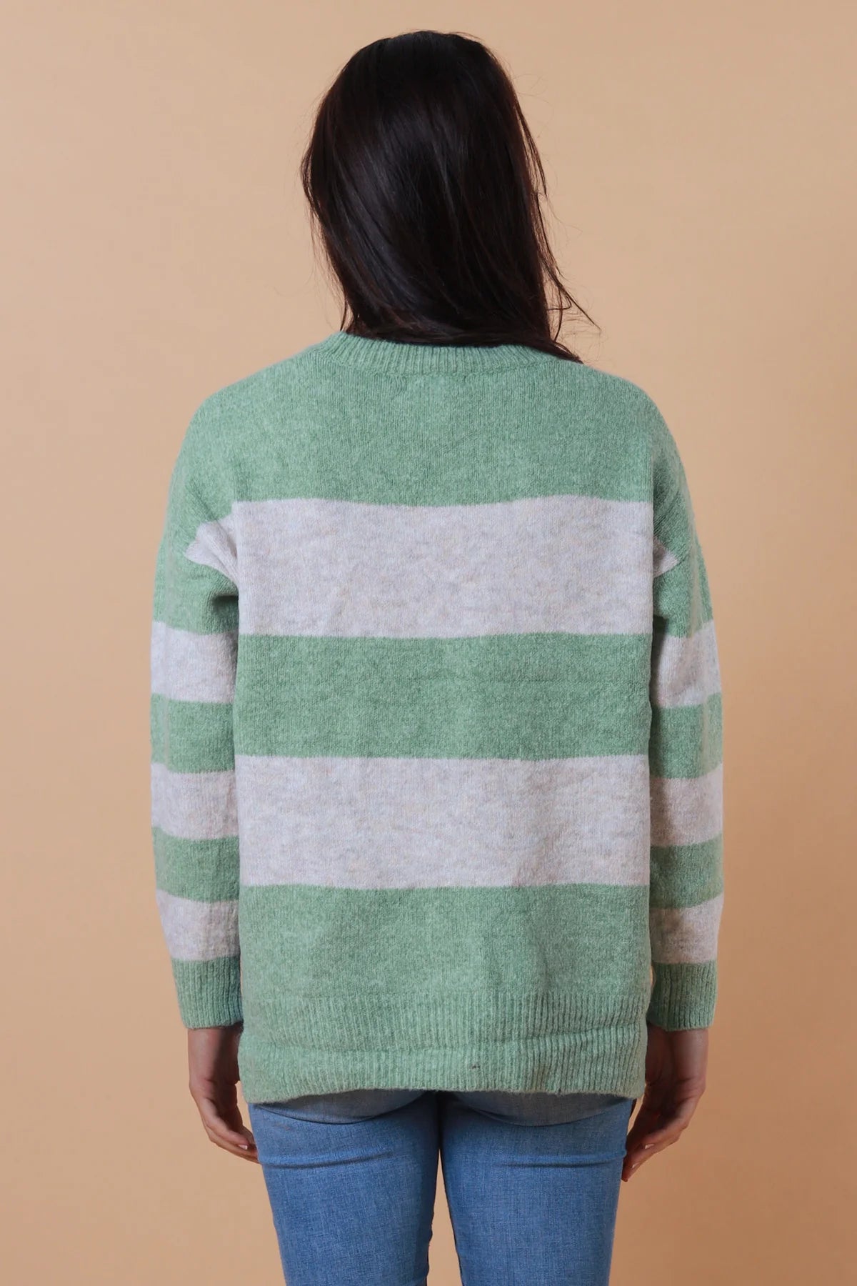 INDI STRIPED KNIT JUMPER