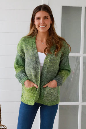 BLENDED CROPPED CARDIGAN