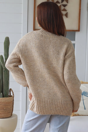 #Meredith Round Neck Knit Jumper