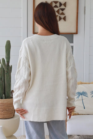 #Hampton V-neck Knit Jumper