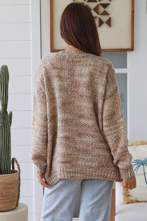 #Nina Knit Cardigan With Pockets