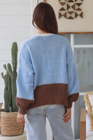 #Melanie Puff Knit Cardigan