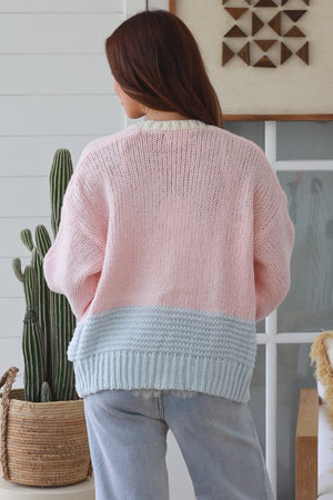 #Melanie Puff Knit Cardigan