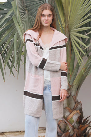 Leila Mid-length Knit Cardigan