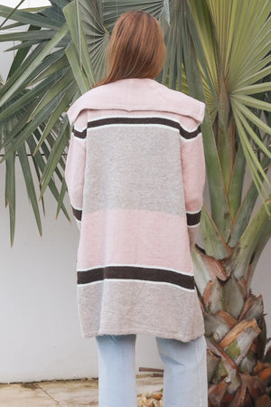 Leila Mid-length Knit Cardigan