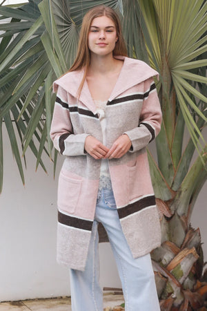 Leila Mid-length Knit Cardigan