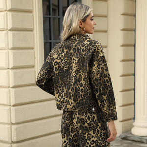 Lennox Print Denim Jacket