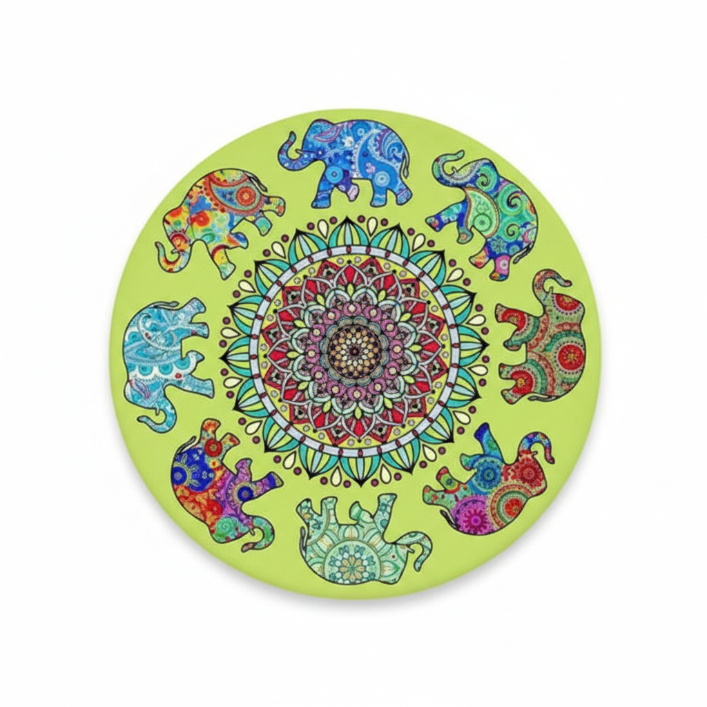 Ceramic Elephant Coaster