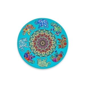 Ceramic Elephant Coaster
