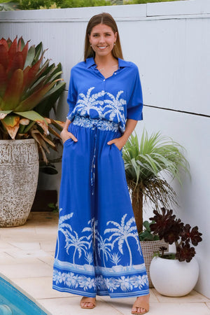 #Rebecca Coastal Wide Leg Pants