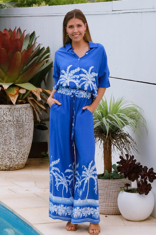 #Rebecca Coastal Wide Leg Pants