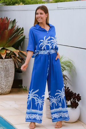 #Rebecca Coastal Wide Leg Pants