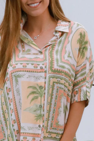#Chrysta Button Up Shirt