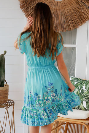 Oakliegh Lace Cap Sleeve Mini