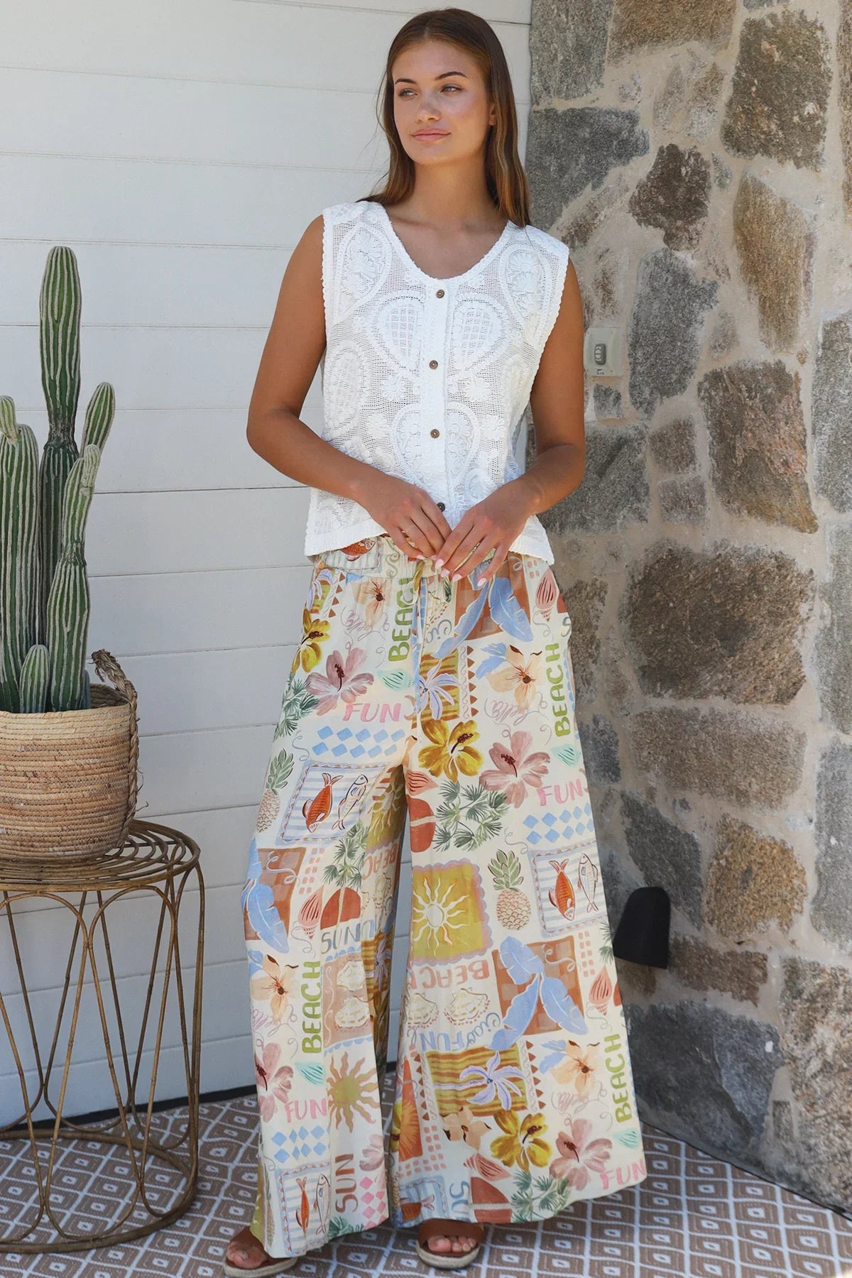 Hattie Wide Leg Pants