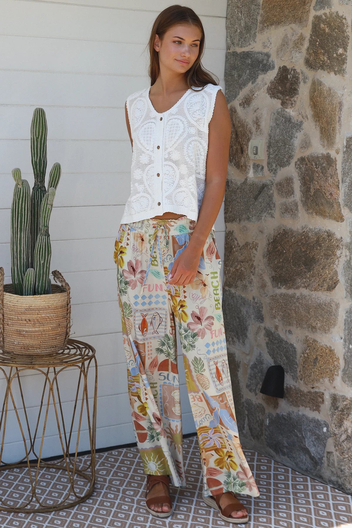 Hattie Wide Leg Pants