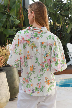 Cottage Floral Button Up Shirt