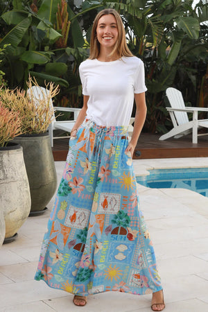 Hattie Coastal Wide Leg Pants