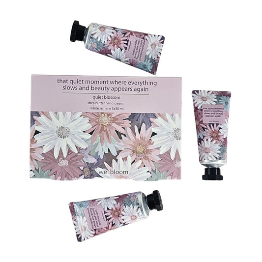 Quiet Blossom Shea Butter Hand Cream Trio